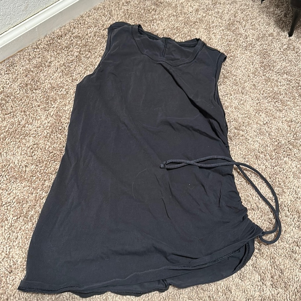 Lululemon cotton shirt black. Size 4